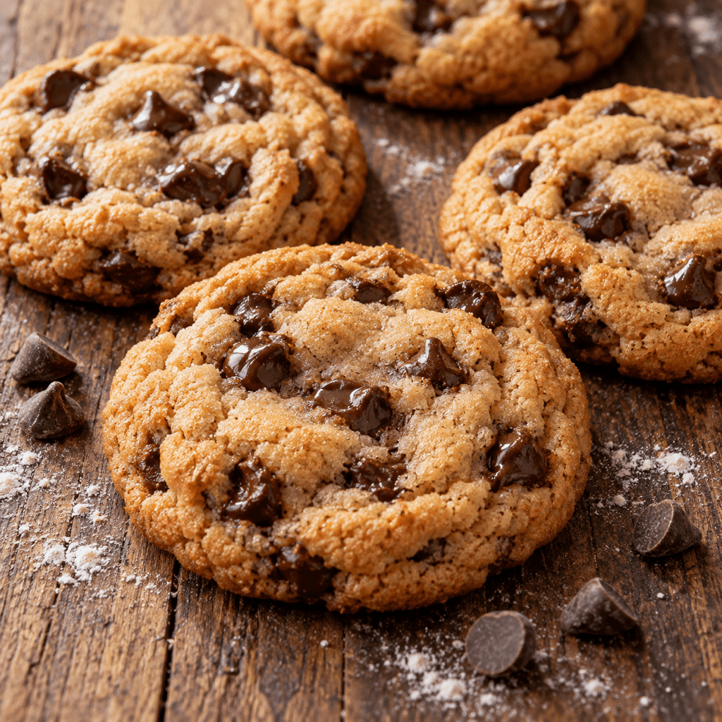Classic Vegan Chocolate Chip Cookies