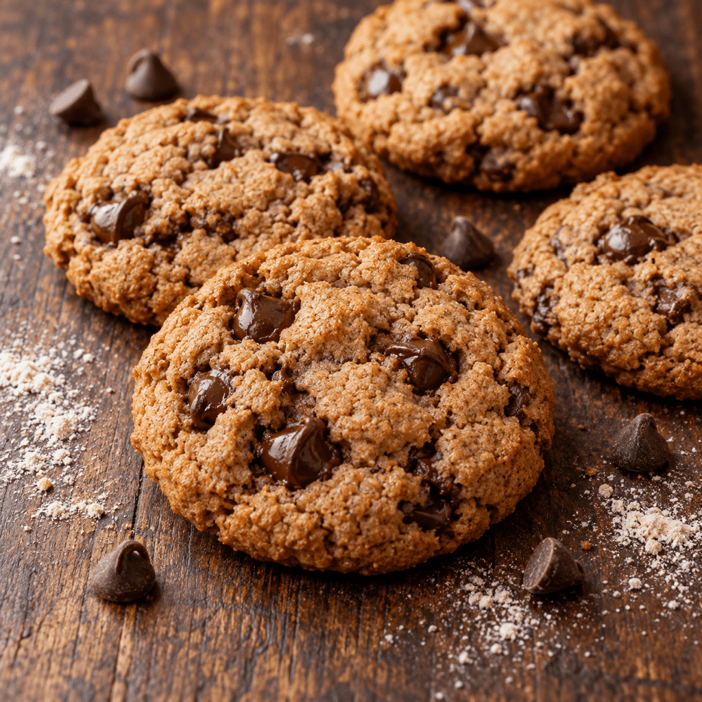 Whole Wheat Chocolate Chip Cookies
